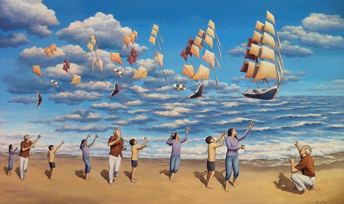 Optical Illusions by Rob Gonsalves