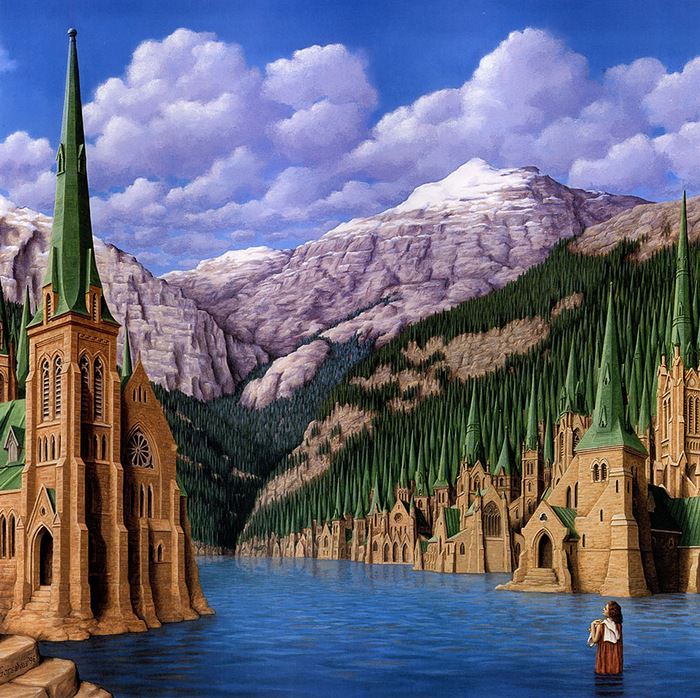 Optical Illusions by Rob Gonsalves