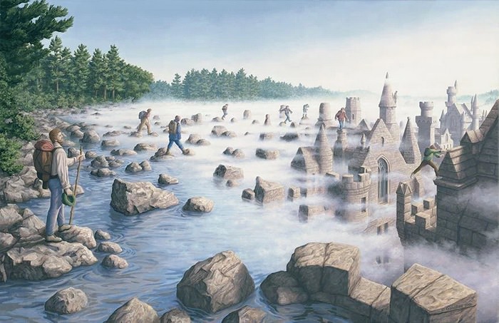 Optical Illusions by Rob Gonsalves