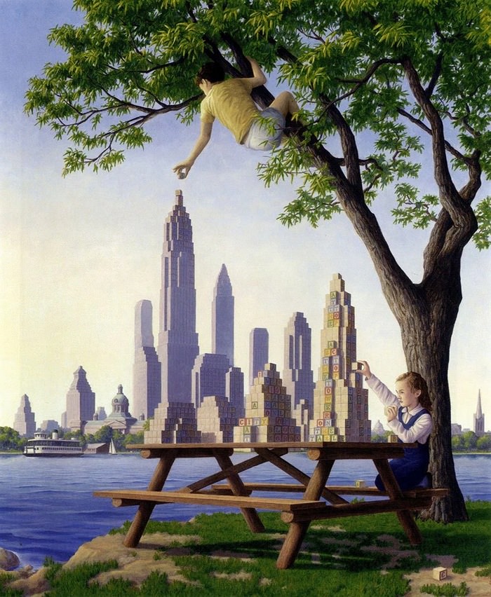 Optical Illusions by Rob Gonsalves