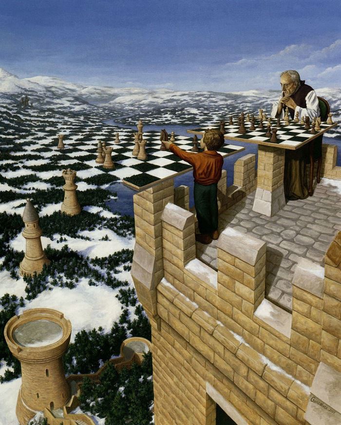 Optical Illusions by Rob Gonsalves