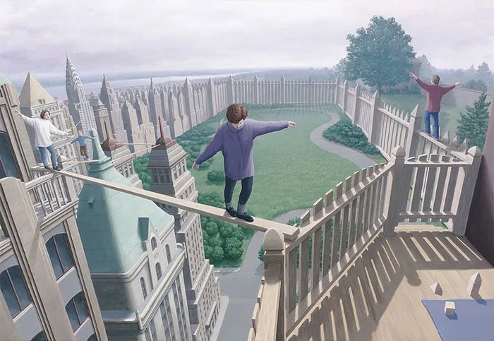 Optical Illusions by Rob Gonsalves