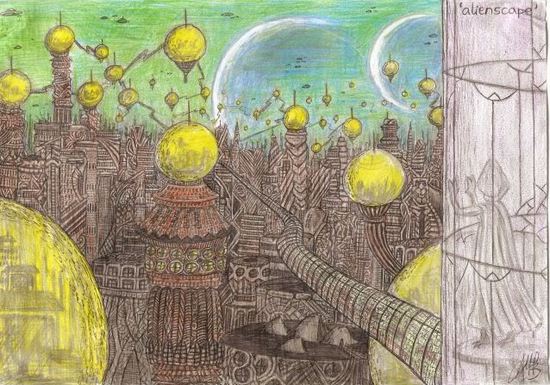 Alienscape by Arlindo Batista