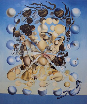 Galatea of The Spheres by Salvador Dali