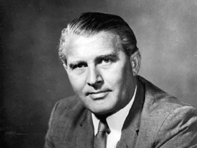 German rocket engineer Wernher von Braun