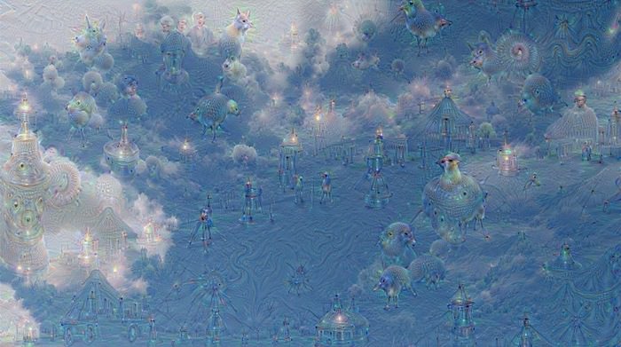 Google's Robot Dream: Sky Birds